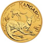 2025 Australia Gold Kangaroo 1/4 oz Coin