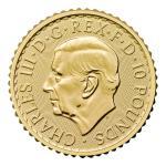 2026 U.K. 10 Pound King Charles III Gold Coin