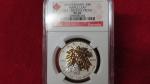 2014 Gold Gilt Silver Maple Leaf Coin PF69