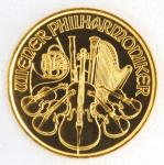 2015 Austrian Philharmonic 1/25 Ounce Gold Coin