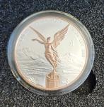 2024 Mexico Libertad Red Gold Coin 1 oz Silver