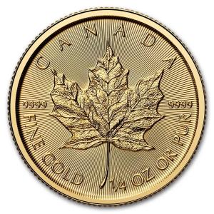 2025 Canada 1/4 oz Gold Maple Leaf Coin