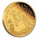 2024 Australia 1/2 Gram Gold Kangaroo Coin