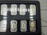 1g Bitcoin Silver Ingots with Display Holder
