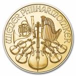 2024 Austria 1/25 oz Gold Philharmonic Coin