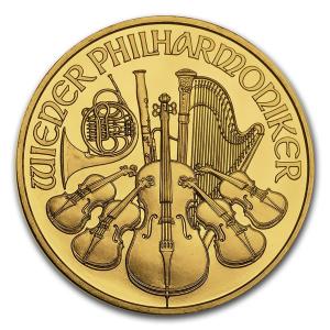Austrian Philharmonic 1 oz Gold Coin