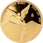 2024 Mexico Gold Libertad 1/4 oz Coin