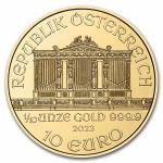 2023 Austria 1/10 oz Gold Philharmonic Coin