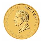 2025 Australia $50 1/2-oz Gold Kangaroo Coin