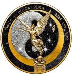 2024 Mexico Libertad Sun & Moon Silver Coin