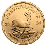 2024 South Africa Gold Krugerrand 1/2 oz Minted