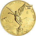 Mexico Gold Libertad 1/2 oz Coin - Random Date