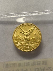 2016 Mexican Gold Libertad 1/10 oz Coin