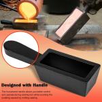 25 Oz Gold Bar Loaf Cast Iron Ingot Mold