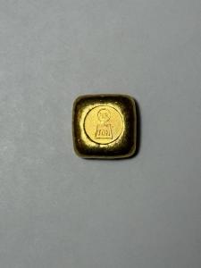 Harrington Vintage 1 oz Gold Poured Bar 9999