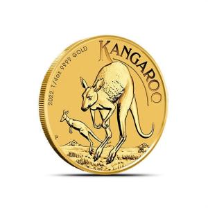 2022 Australian Gold Kangaroo 1/4 oz Coin