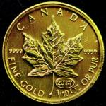 1999 $5 Canada Gold Maple Leaf Coin