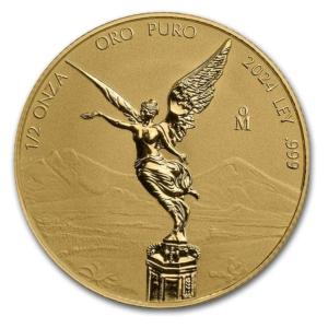 2024 1/2 oz Mexican Libertad Gold Coin