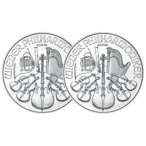 2024 Austrian Philharmonic 1 oz Silver Coin Set