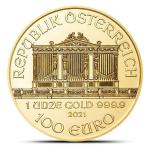 2021 1 oz Austrian Gold Philharmonic Coin