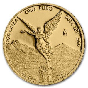 2024 Mexico 1/20 oz Gold Libertad Coin