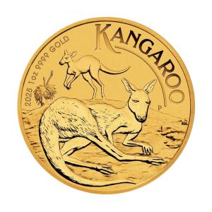 2025 Australia Gold Kangaroo 1 oz Coin
