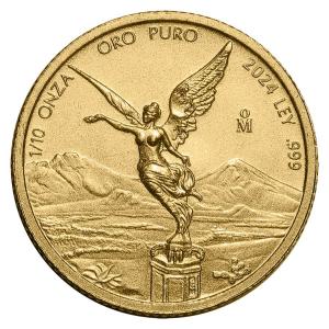 2024 Mexico 1/10 oz Gold Libertad Coin