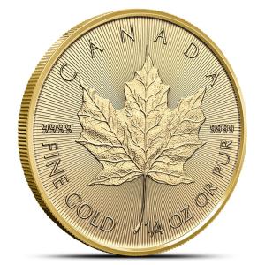 2025 1/4 oz Canadian Gold Maple Leaf Coin