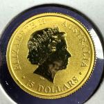 2011-P Australian Kangaroo $15 1/10 oz Gold