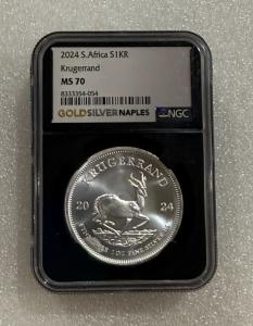 2024 Silver Krugerrand 1 oz NGC MS 70