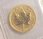 1/20 OZ Canada Gold Maple Leaf Coin