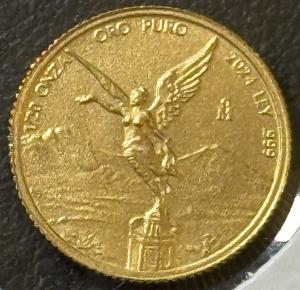 2024 1/20 Oz Gold Mexico Libertad Coin