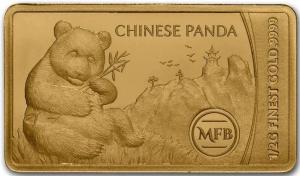 2022 Solomon Islands .5g Gold Panda Bar