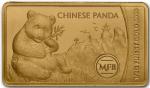 2022 Solomon Islands .5g Gold Panda Bar