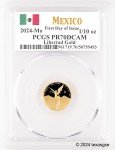 2024 Mexico Libertad 1/10oz Gold Coin PR70