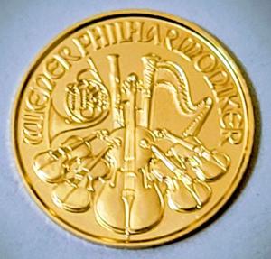 2025 Austrian Philharmonic .9999 Fine Gold Coin