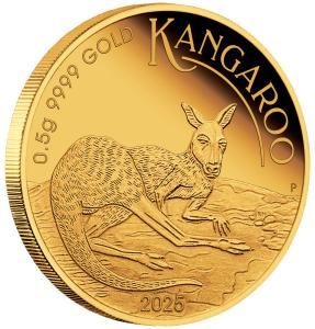 2025 Australia Mini Roo $2 0.5g Gold Coin