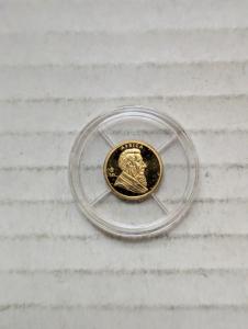 14K Gold Proof Mini Krugerrand Coin