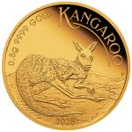 2025 Australia Mini Roo $2 0.5g Gold Coin