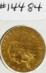 1912 Indian Head $2.50 Quarter Eagle Gold Coin