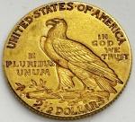 1914-D Indian Head $2.50 Gold Quarter Eagle