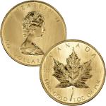 Canada Gold Maple Leaf 1 oz Coin - .999 Fine