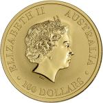 Australia Gold Kangaroo Coin - 1 oz $100