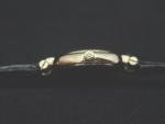 Lady's Gold Michel Herbelin Wristwatch with Lizard Band