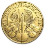 1996 Austria 1/4 oz Gold Philharmonic Coin