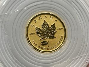 2015 $5 Canada 1/10 OZ Gold Maple Leaf Coin
