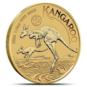 2026 1/2 oz Australian Gold Kangaroo Coin
