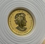 2015 $5 Canada 1/10 OZ Gold Maple Leaf Coin