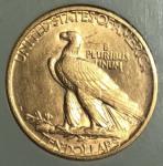 1908 D Indian Head Eagle Gold Coin $10 MS61