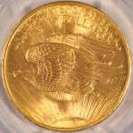 1908 $20 Saint Gaudens Gold Double Eagle Coin